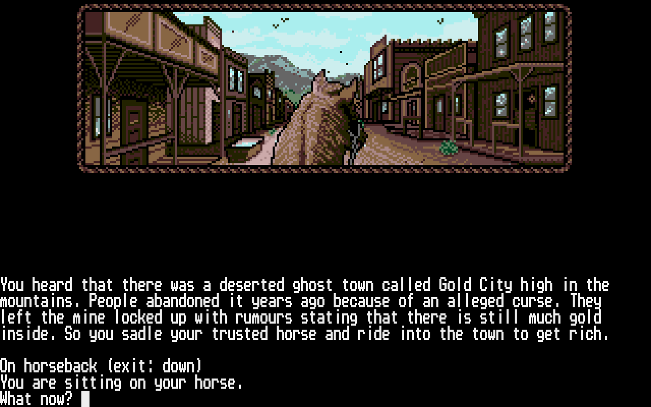 Gold City atari screenshot